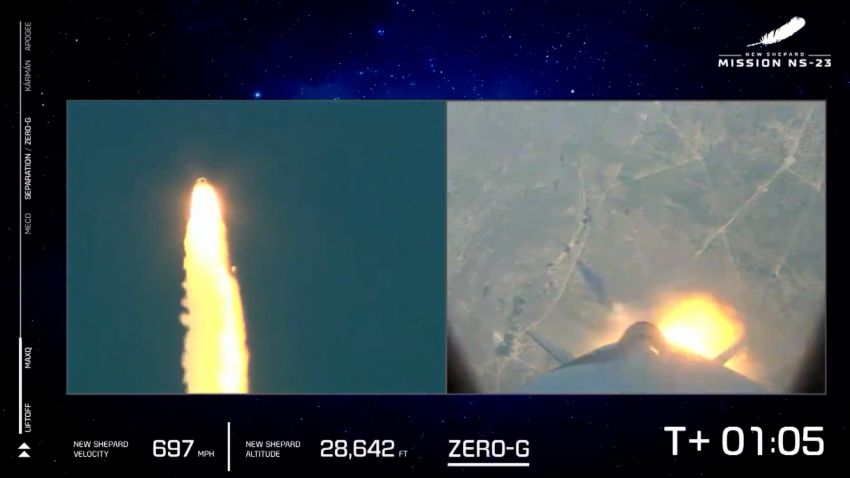 Blue Origin Rocket Launch Abruptly Halted: Subsystem Malfunction Blue Origin Rocket Launch Abruptly Halted: Subsystem Malfunction