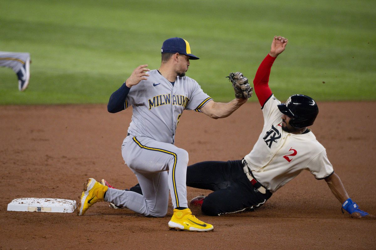 Brewers' Nine-Base Steal Spree Fuels Blowout Win Over A's Brewers' Nine-Base Steal Spree Fuels Blowout Win Over A's