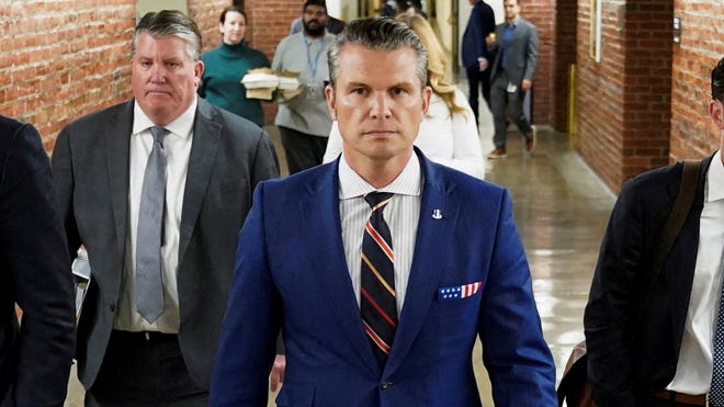 Hegseth Faces Backlash Over Leaked Signal Chat And Pentagon Allegations Hegseth Faces Backlash Over Leaked Signal Chat And Pentagon Allegations