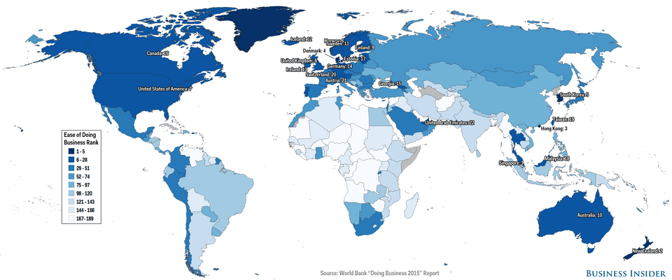 Mapping The Country's Emerging Business Hubs Mapping The Country's Emerging Business Hubs