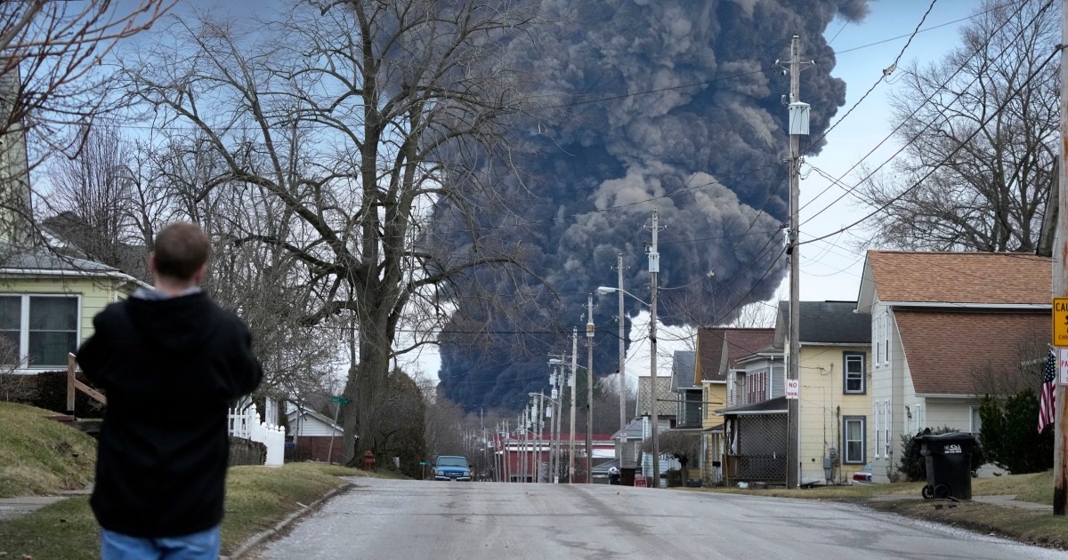 Ohio Train Derailment: Toxic Chemical Lingering In Buildings Ohio Train Derailment: Toxic Chemical Lingering In Buildings