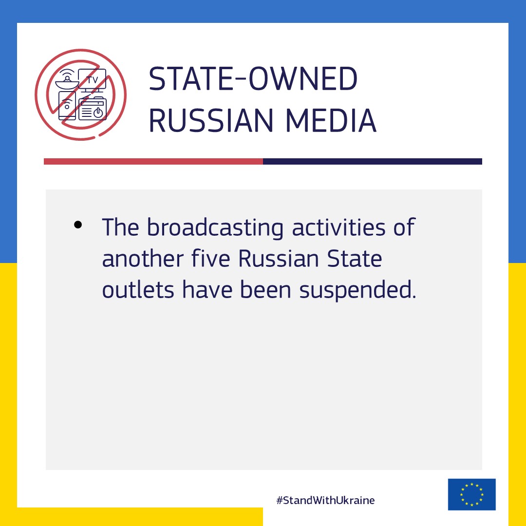 Switzerland Joins EU In Latest Sanctions Targeting Russian Media Propaganda Switzerland Joins EU In Latest Sanctions Targeting Russian Media Propaganda
