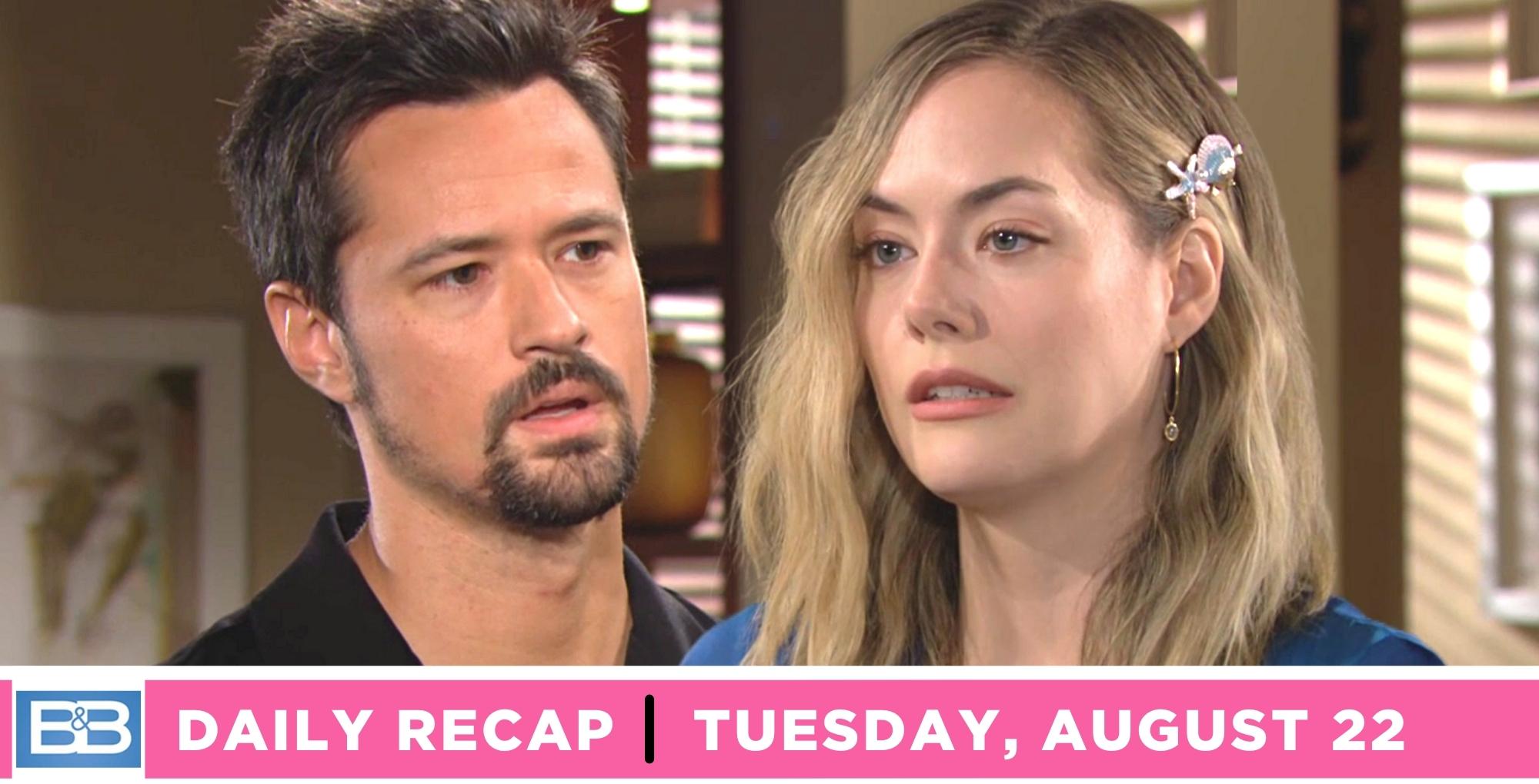 The Bold And The Beautiful Thursday, April 3rd Recap: Liam's Collapse And Hope's New Living Situation The Bold And The Beautiful Thursday, April 3rd Recap: Liam's Collapse And Hope's New Living Situation