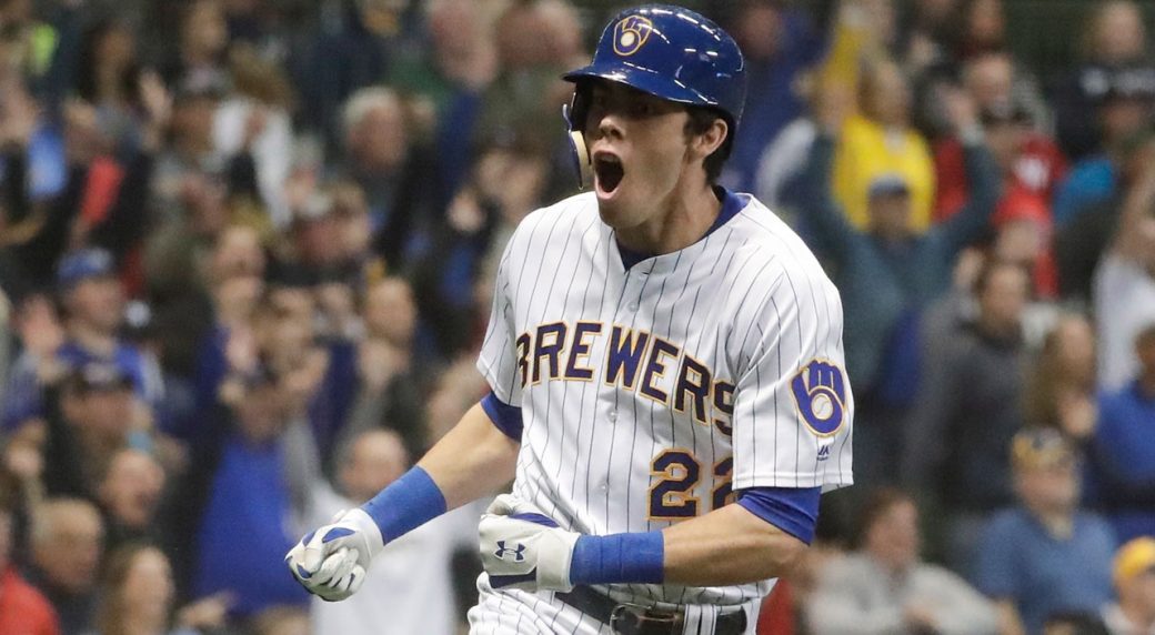 Yelich Homers: First Time Since Back Surgery Recovery Yelich Homers: First Time Since Back Surgery Recovery